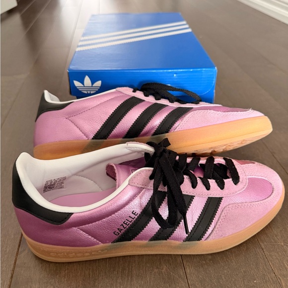 adidas Shoes - Adidas Gazelle Women’s Purple/ Pink Shoes in Box 9.5